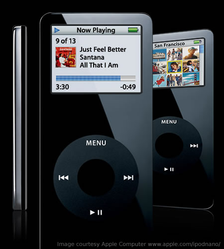 The Sexiest iPod - iPod Nano Black