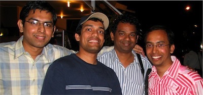 Ritesh, Sujeet, Murphy and Nirav - MagNet Ezine Team