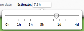 Smart Estimate Slider in The Hit List