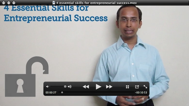 4 essential skills for entrepreneurial success - video