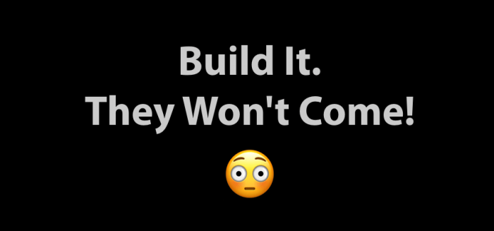 Build It - They Wont Come WordCamp Mumbai 2016 - Cover