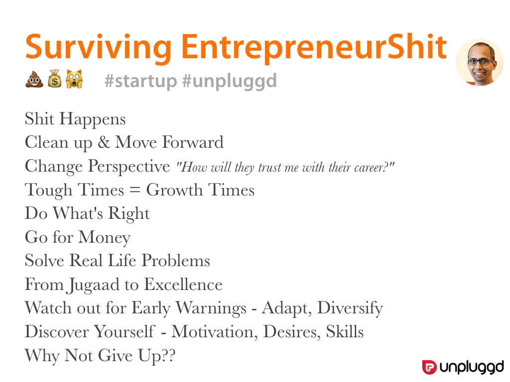 Surviving EntrepreneurShit